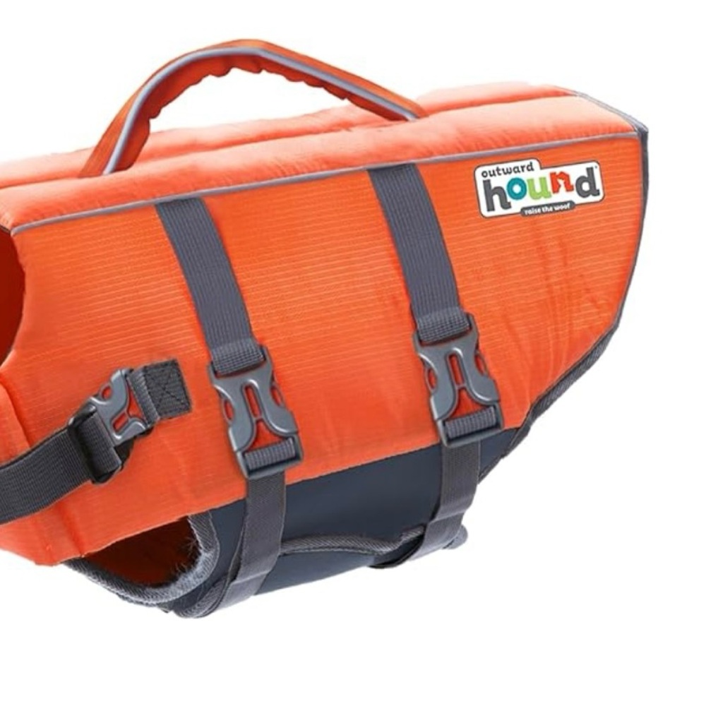 Outward Hound Vibrant Orange Pet Life Vest
